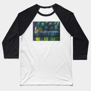 Bratislava by night Baseball T-Shirt